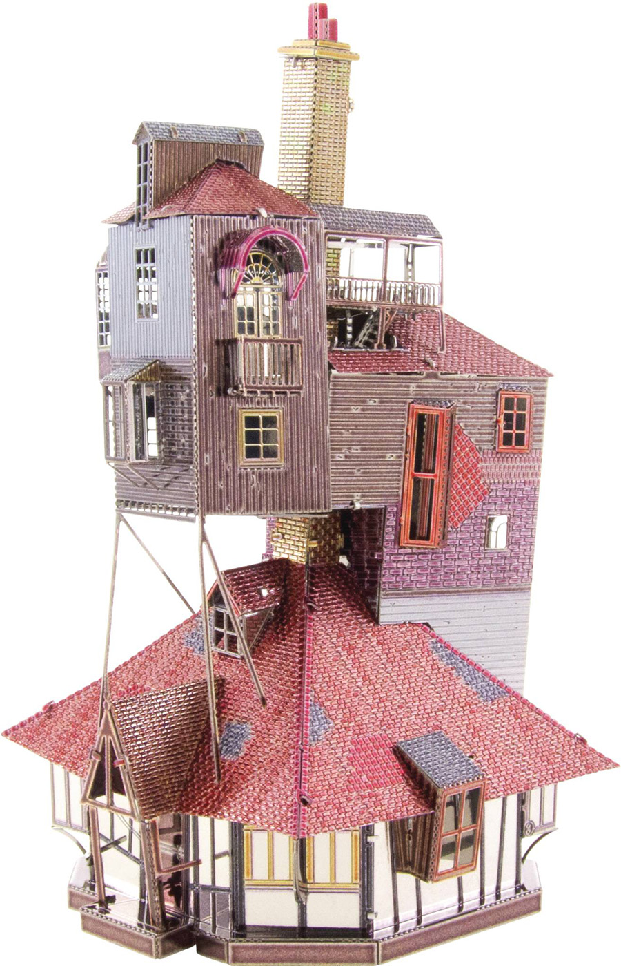Harry Potter The Burrow In Color Metal Model Kit