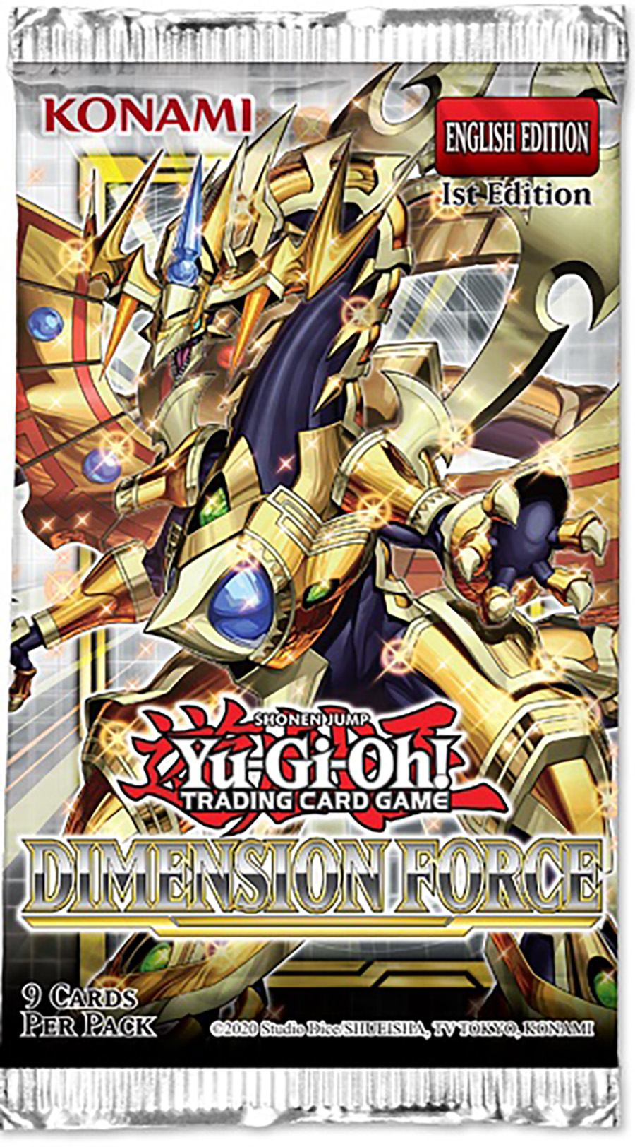 Yu-Gi-Oh Dimension Force Booster Pack