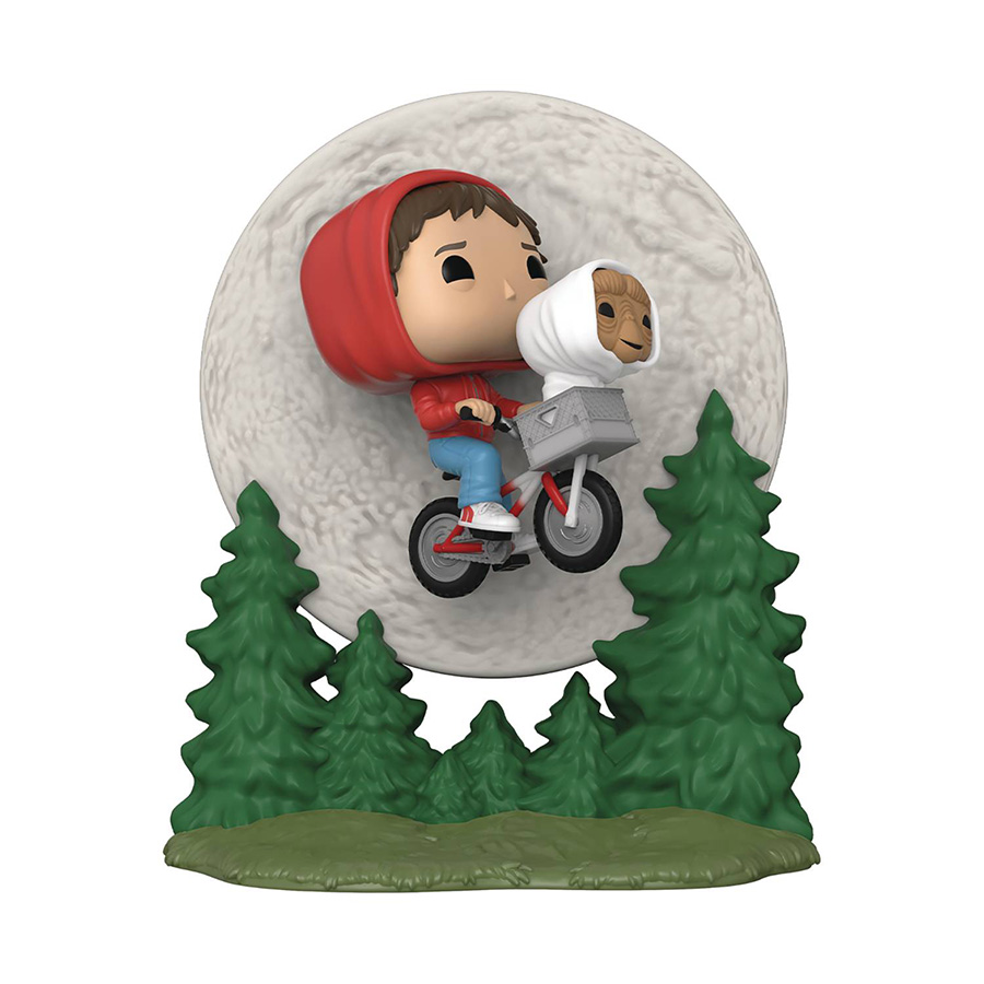 POP Moment E.T. 40th Anniversary Elliot And E.T. Flying Glow Vinyl Figure