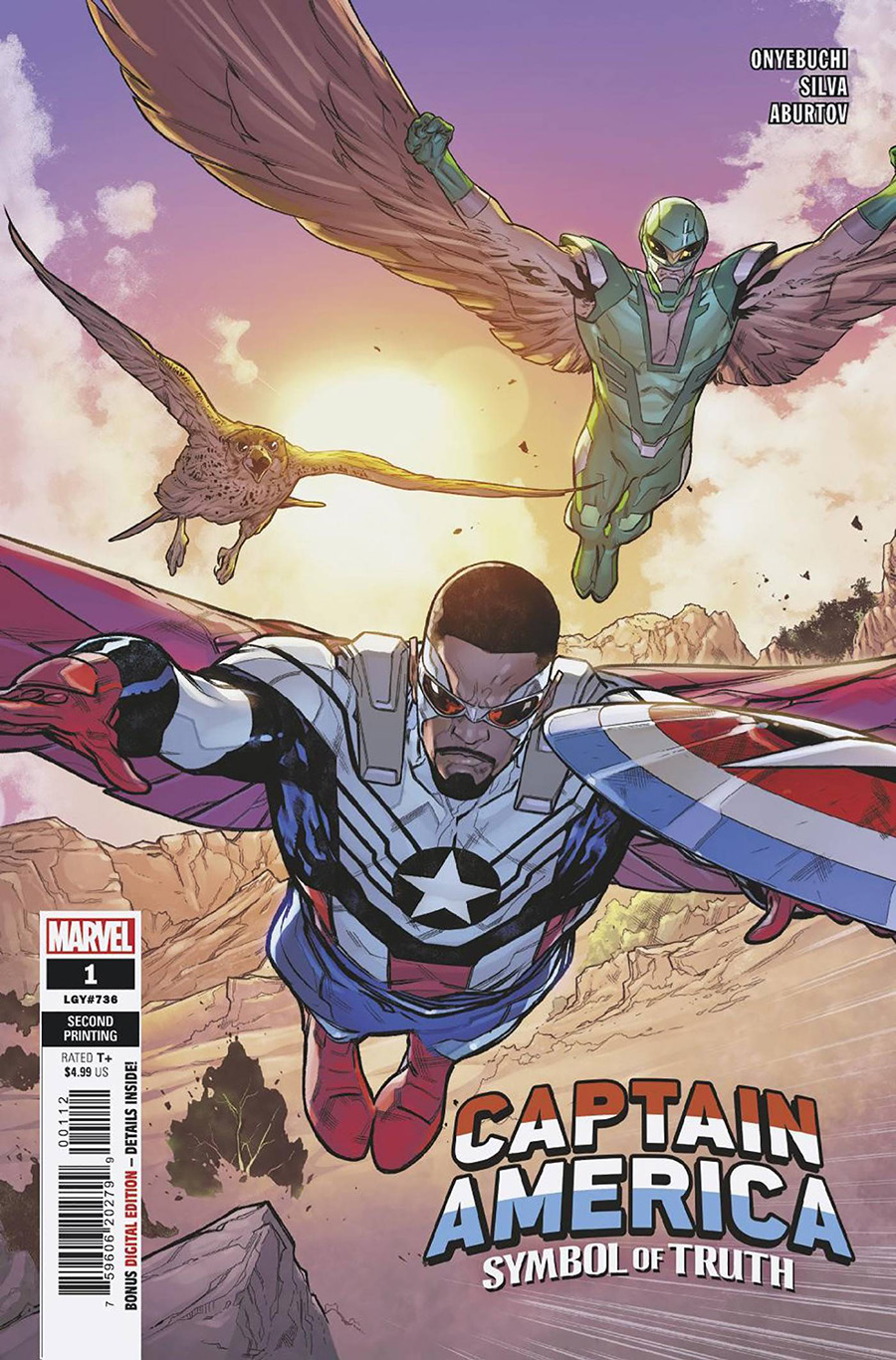 Captain America Symbol Of Truth #1 Cover H 2nd Ptg RB Silva Variant Cover