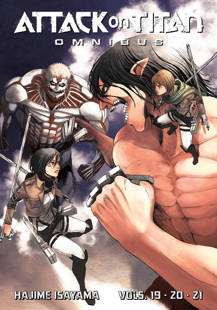 Attack On Titan Omnibus Vols 19-20-21 GN