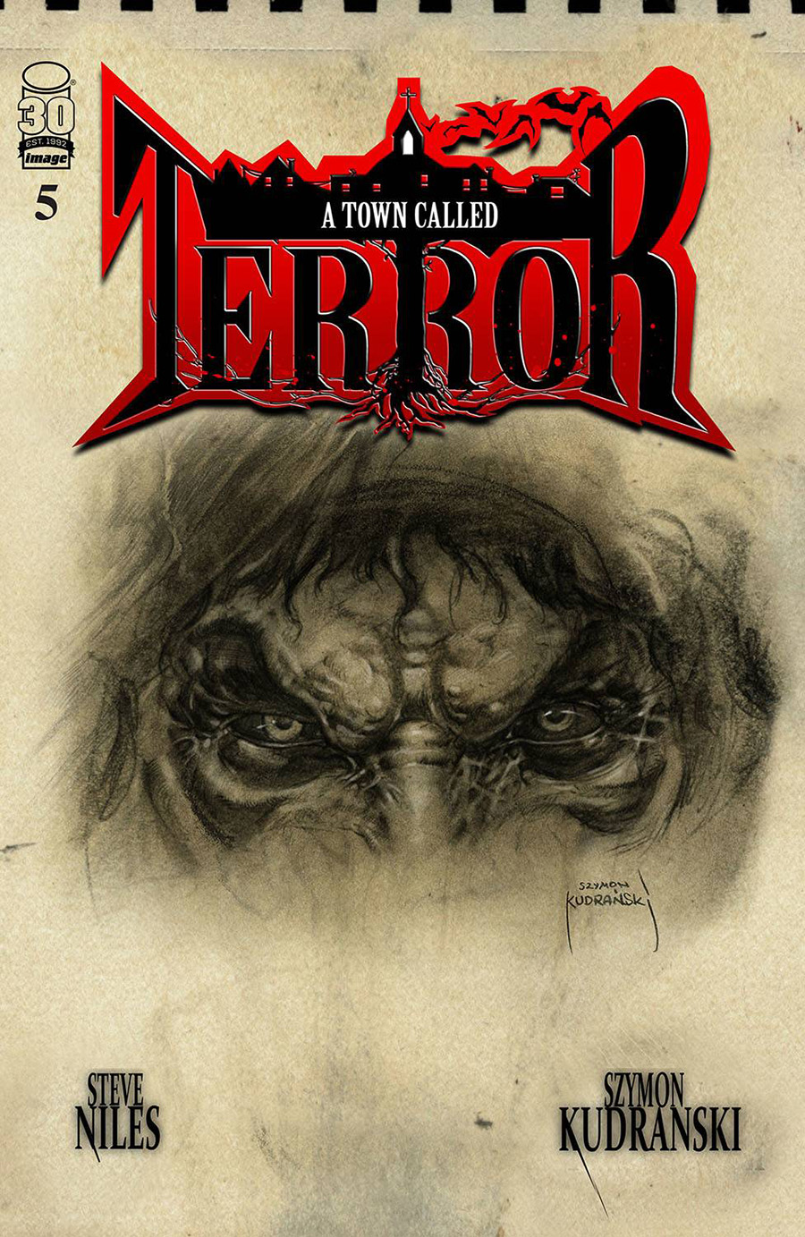 A Town Called Terror #5 Cover B Variant Szymon Kudranski & Marshall Dillon Cover