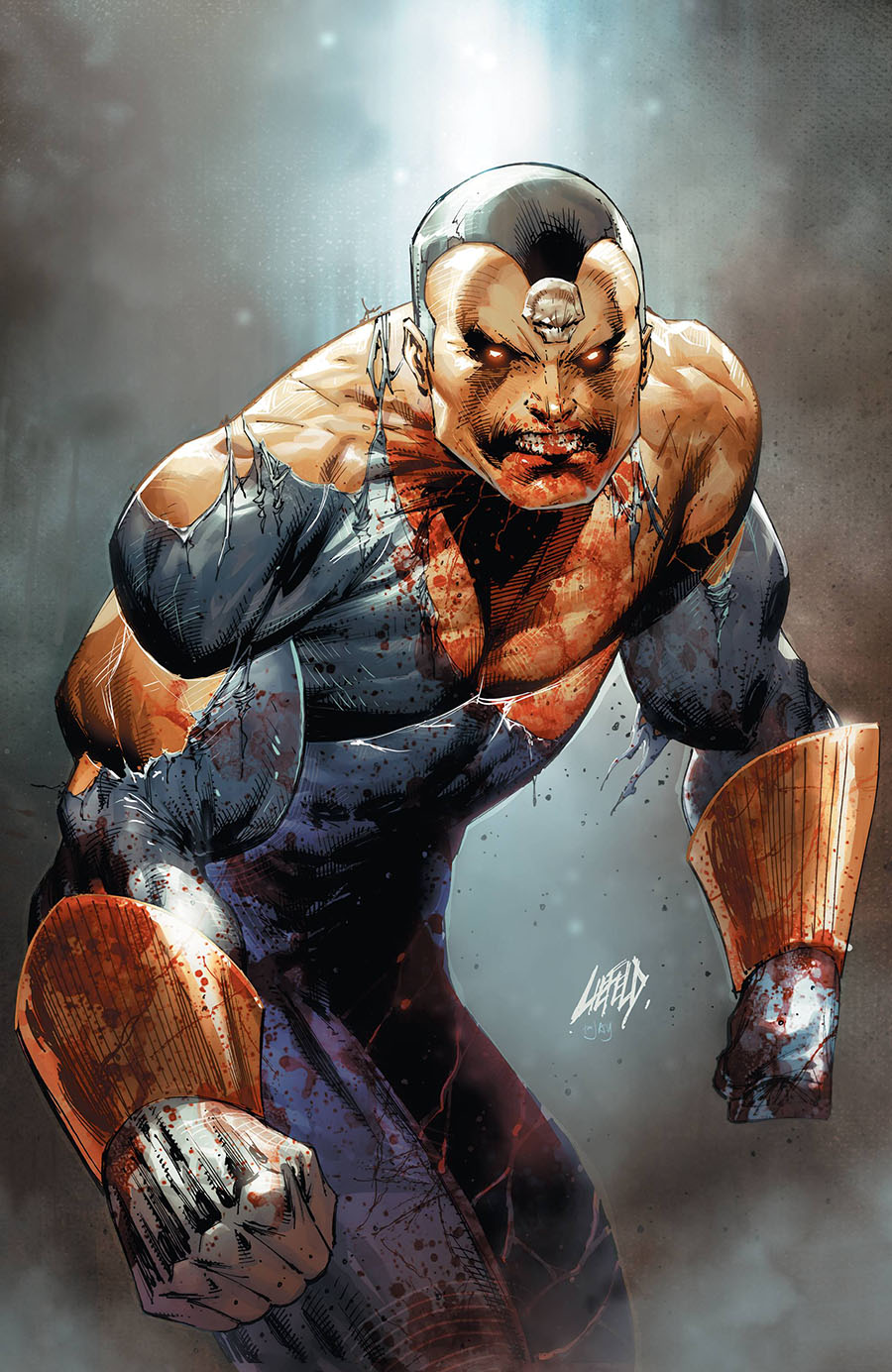 Brigade Remastered Edition #1 Cover B Variant Rob Liefeld Cover (Limit 1 Per Customer)
