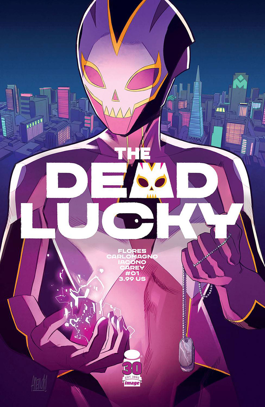 Dead Lucky #1 Cover A Regular French Carlomagno Cover