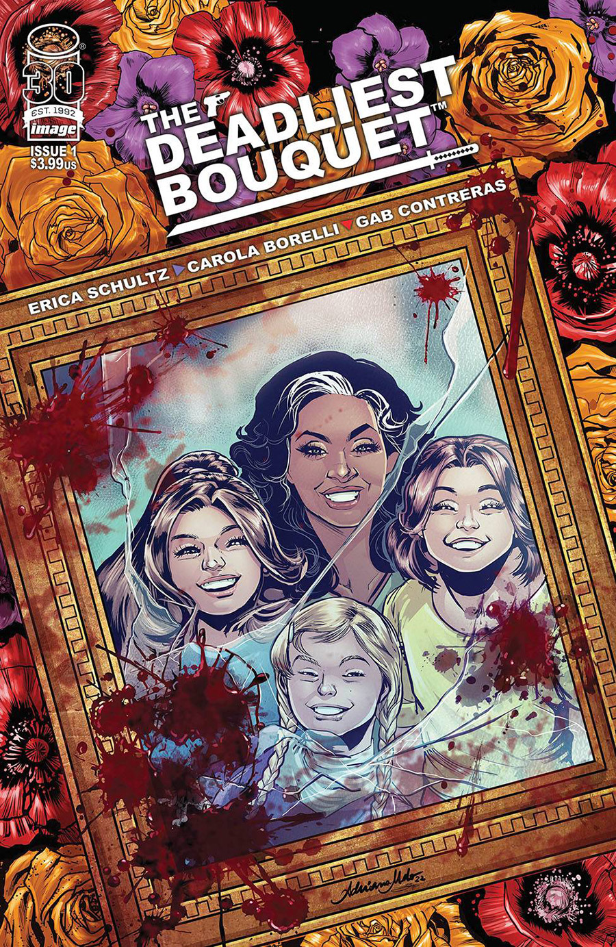 Deadliest Bouquet #1 Cover A Regular Adriana Melo Cover