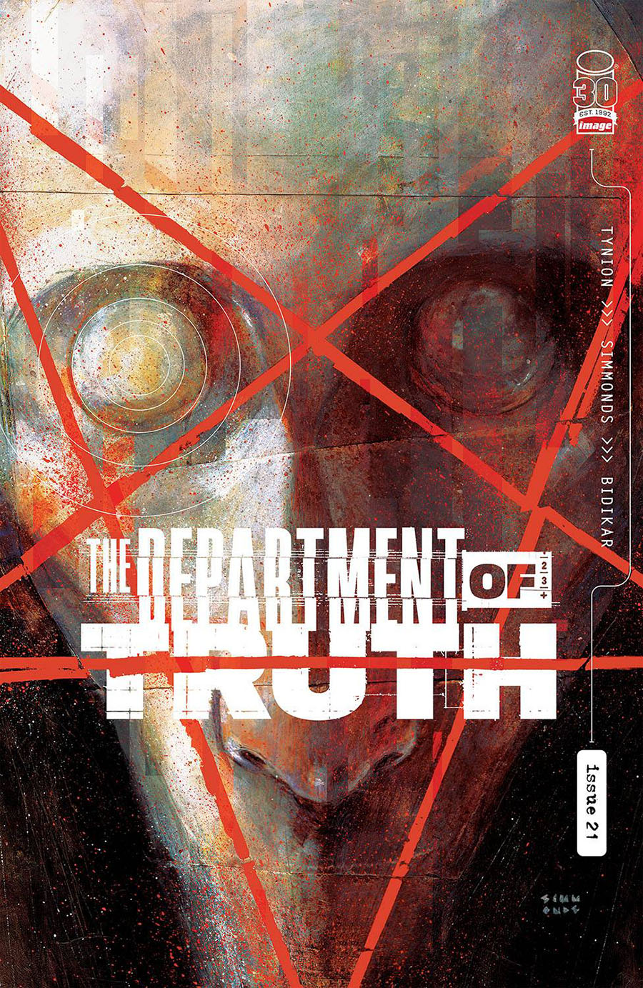 Department Of Truth #21 Cover A Regular Martin Simmonds Cover