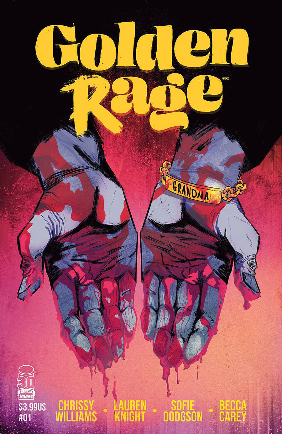 Golden Rage #1 Cover A Regular Lauren Knight Cover