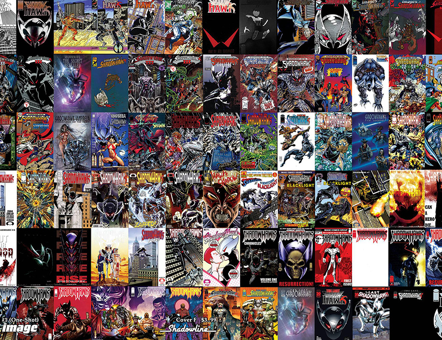 Last Shadowhawk 30th Anniversary Special #1 (One Shot) Cover F Variant Montage Cover