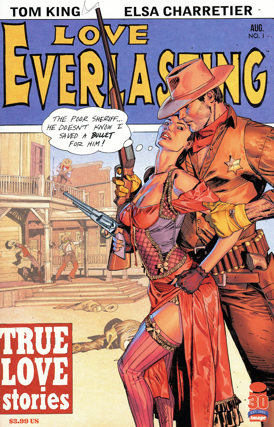 Love Everlasting #1 Cover B Variant Clay Mann Cover