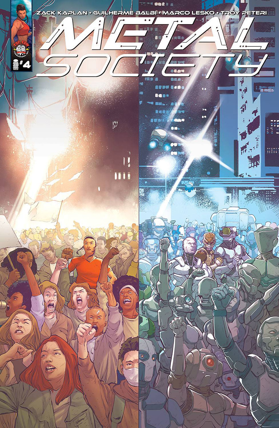 Metal Society #4 Cover A Regular Guilherme Balbi & Marco Lesko Cover