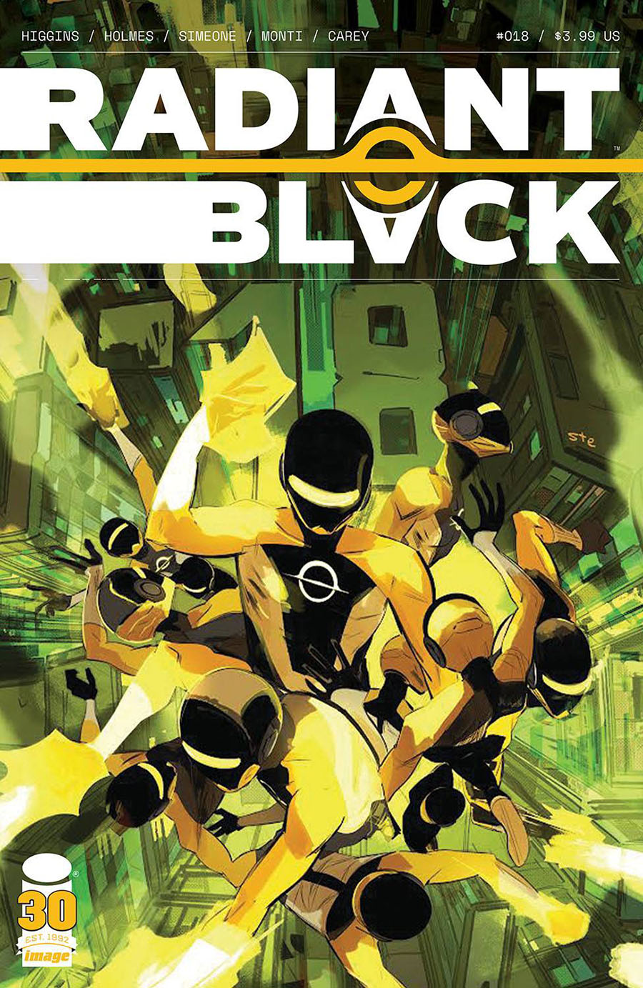 Radiant Black #18 Cover A Regular Stefano Simeone Cover