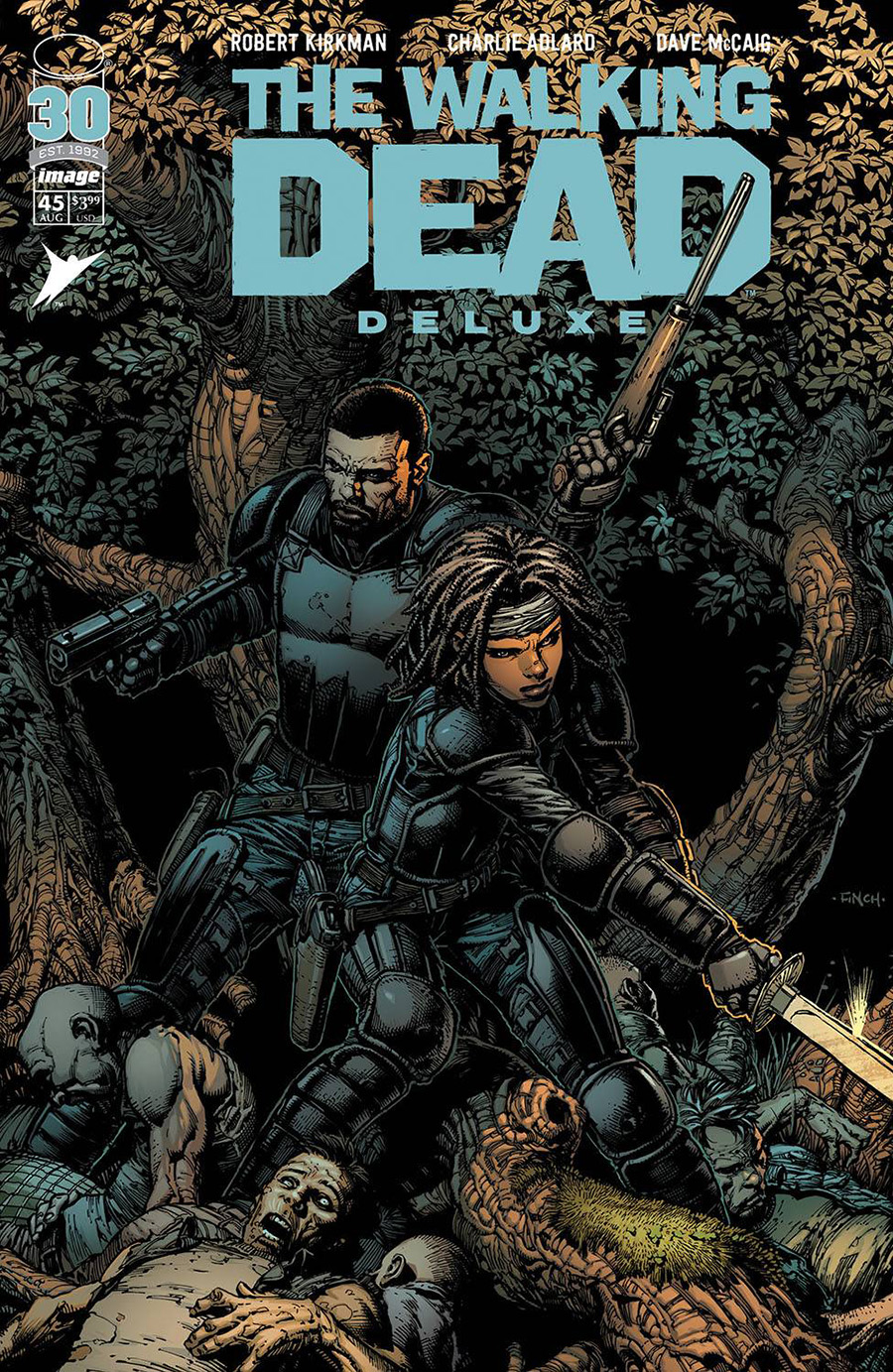 Walking Dead Deluxe #45 Cover A Regular David Finch & Dave McCaig Cover