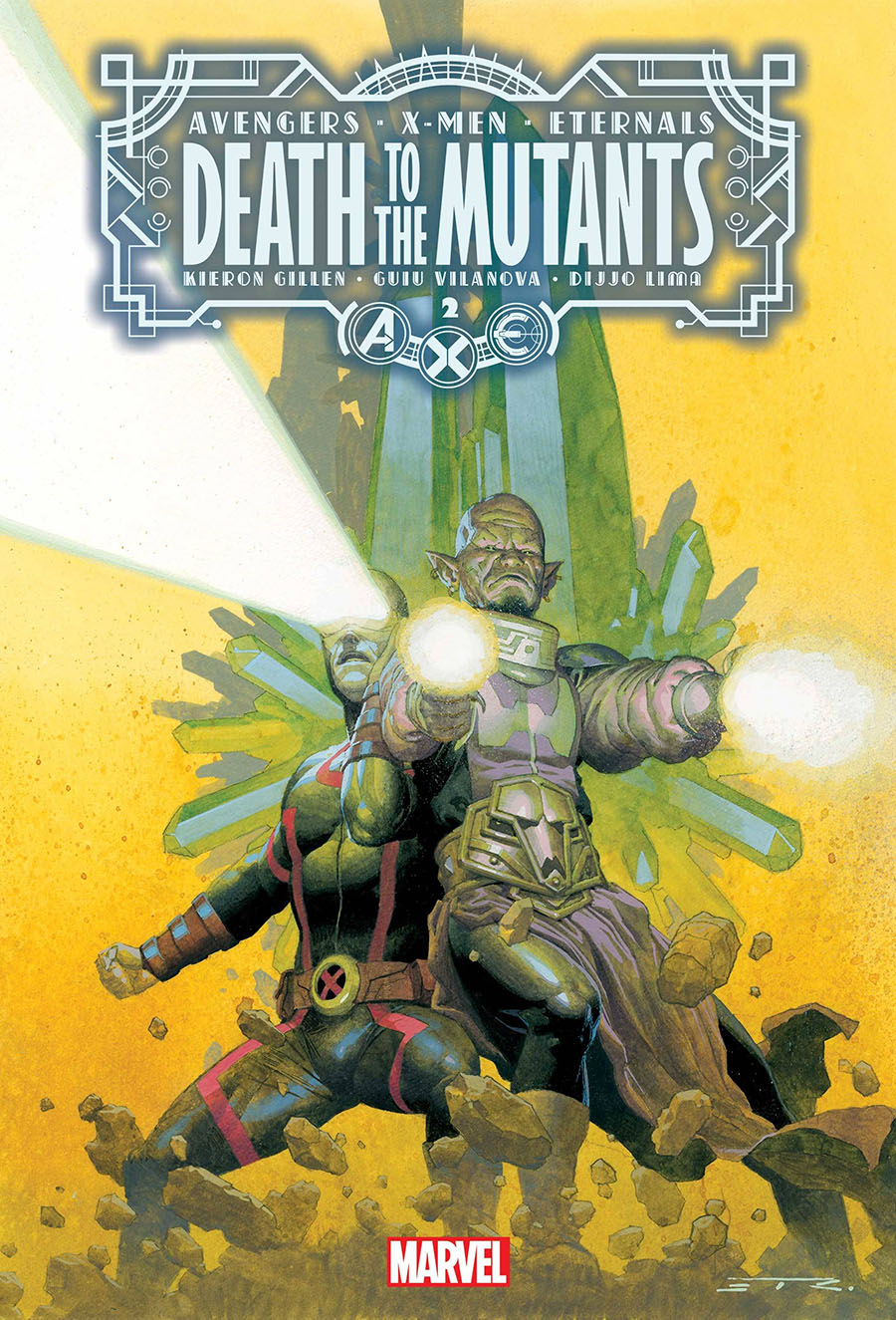 A.X.E. Death To The Mutants #2 Cover A Regular Esad Ribic Cover (A.X.E. Judgment Day Tie-In)