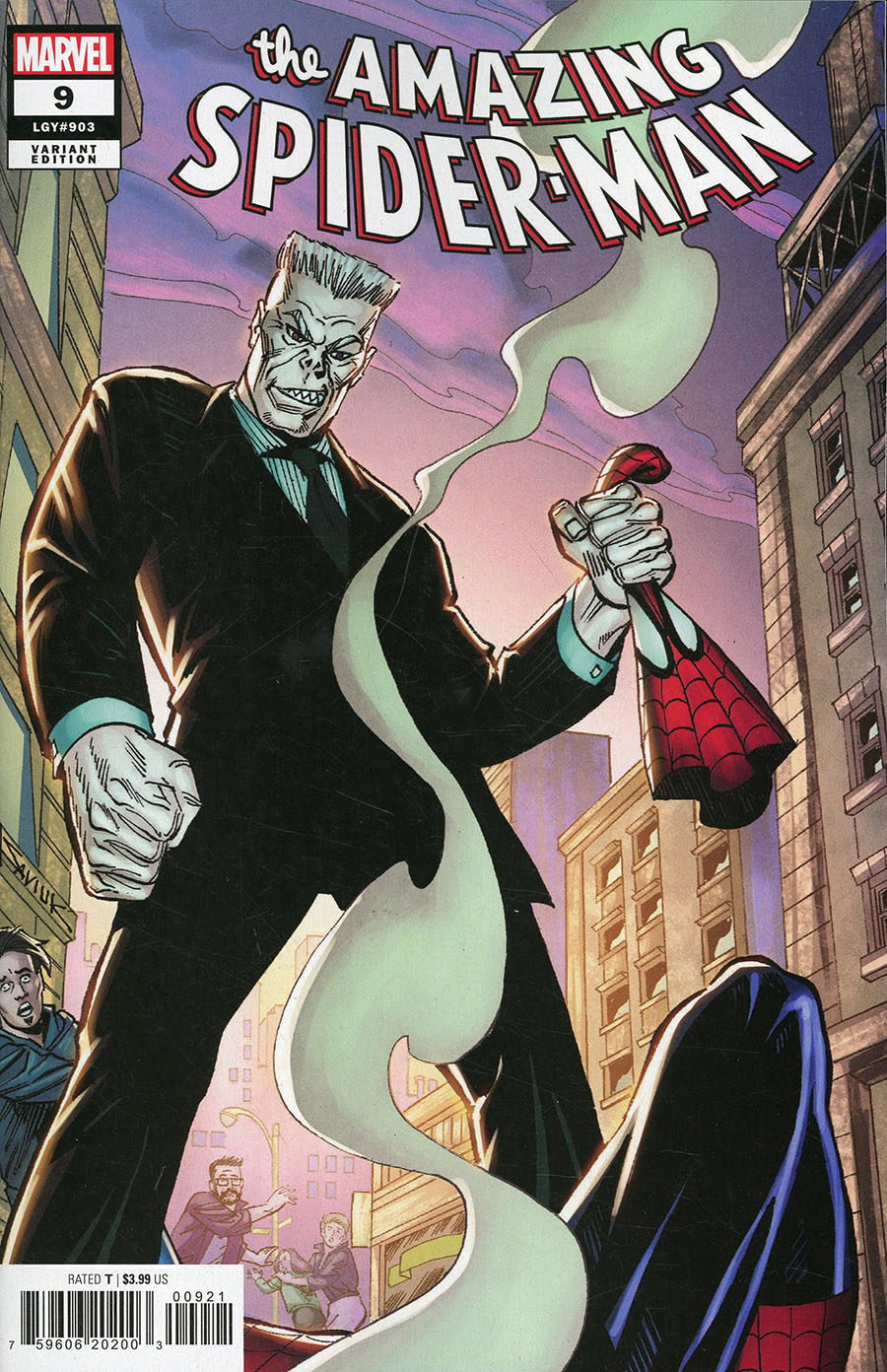 Amazing Spider-Man Vol 6 #9 Cover B Variant Alex Saviuk Cover (Hellfire Gala Tie-In)