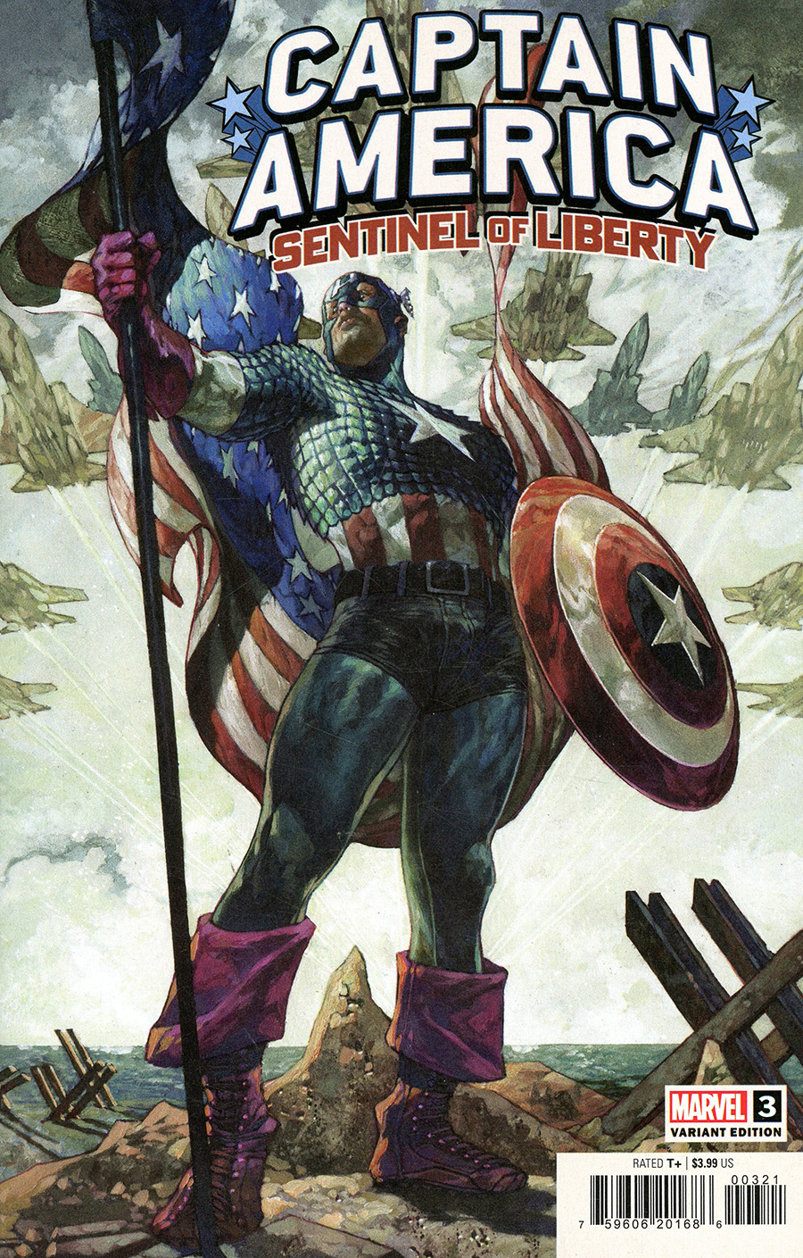 Captain America Sentinel Of Liberty Vol 2 #3 Cover B Variant Simone Bianchi Cover