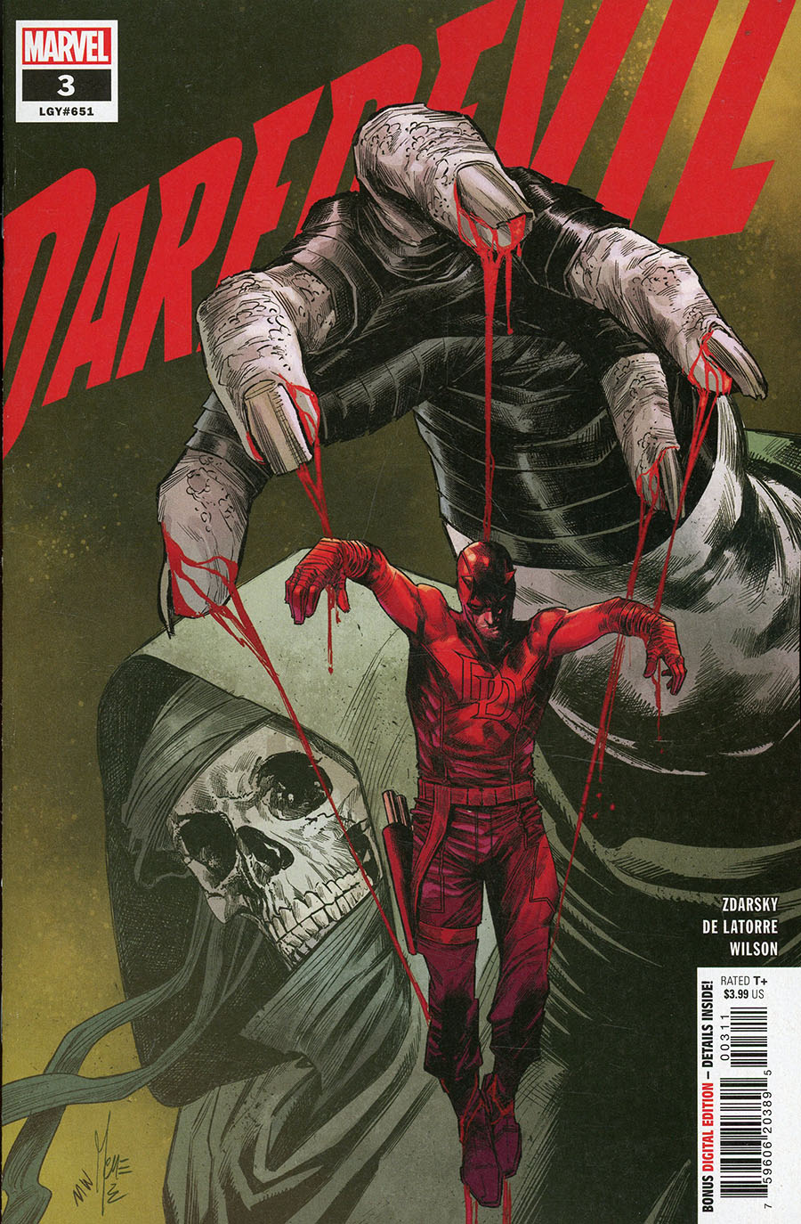 Daredevil Vol 7 #3 Cover A Regular Marco Checchetto Cover