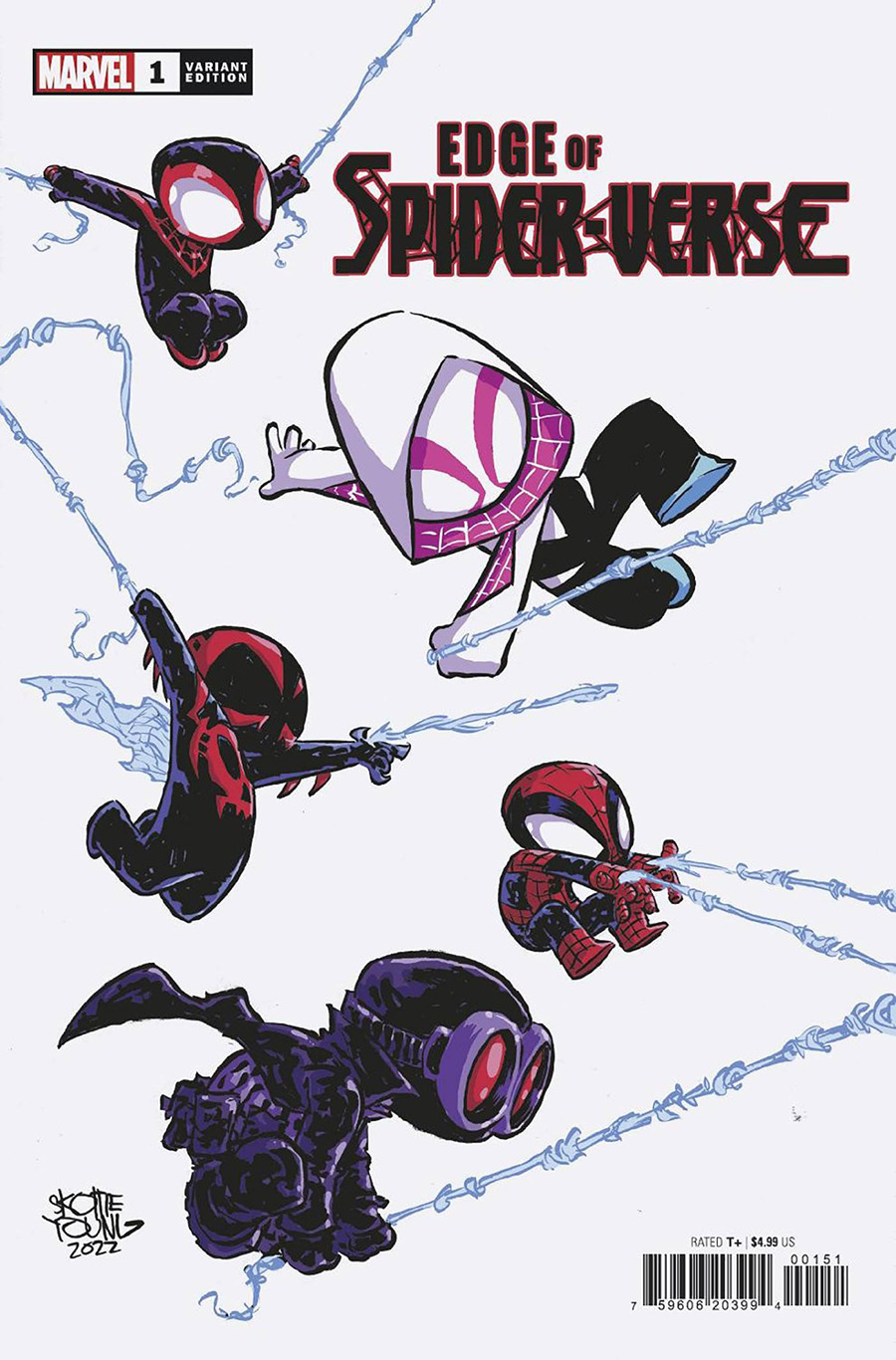 Edge Of Spider-Verse Vol 2 #1 Cover C Variant Skottie Young Cover (Limit 1 Per Customer)