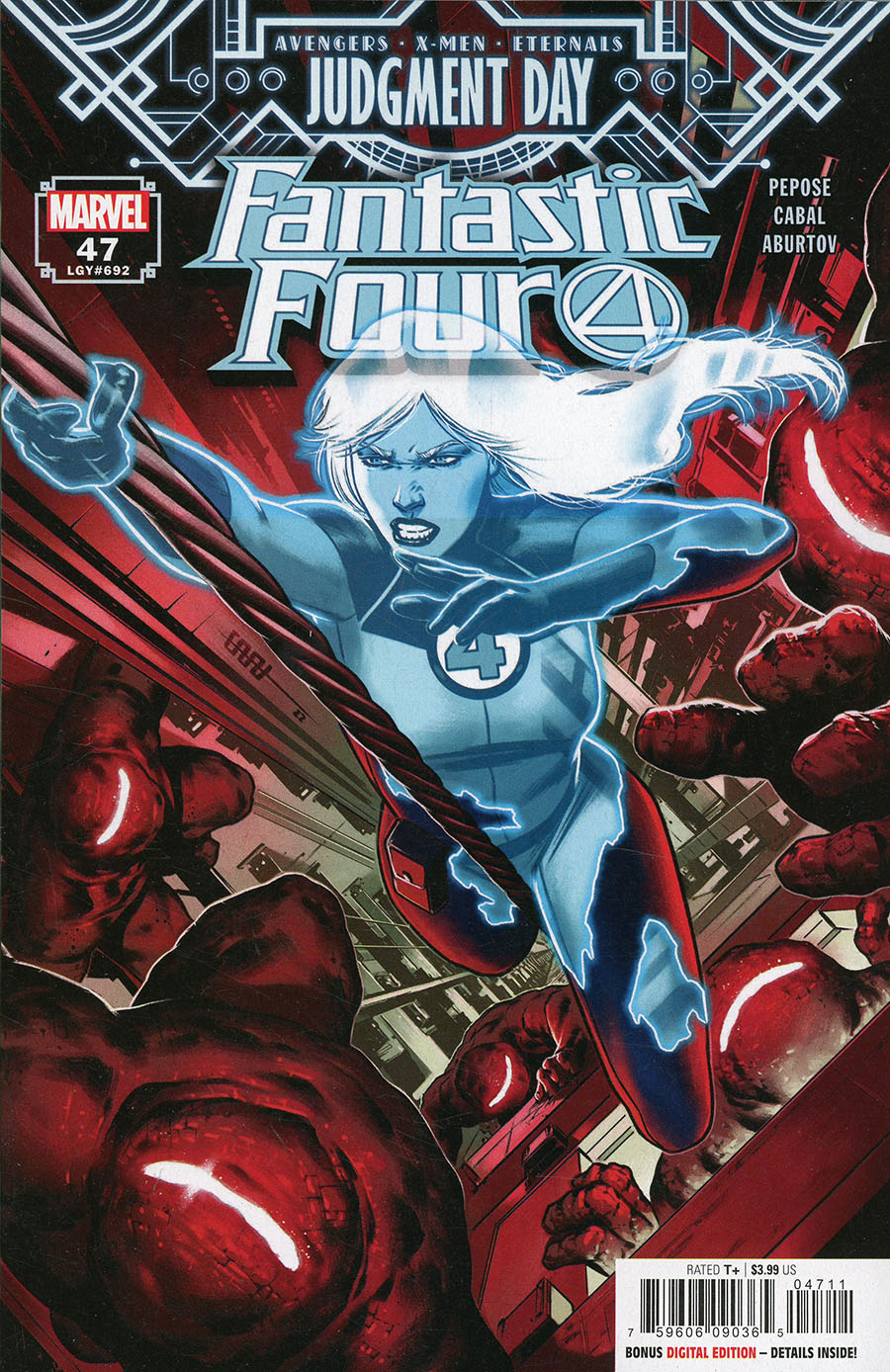 Fantastic Four Vol 6 #47 Cover A Regular CAFU Cover (A.X.E. Judgment Day Tie-In)