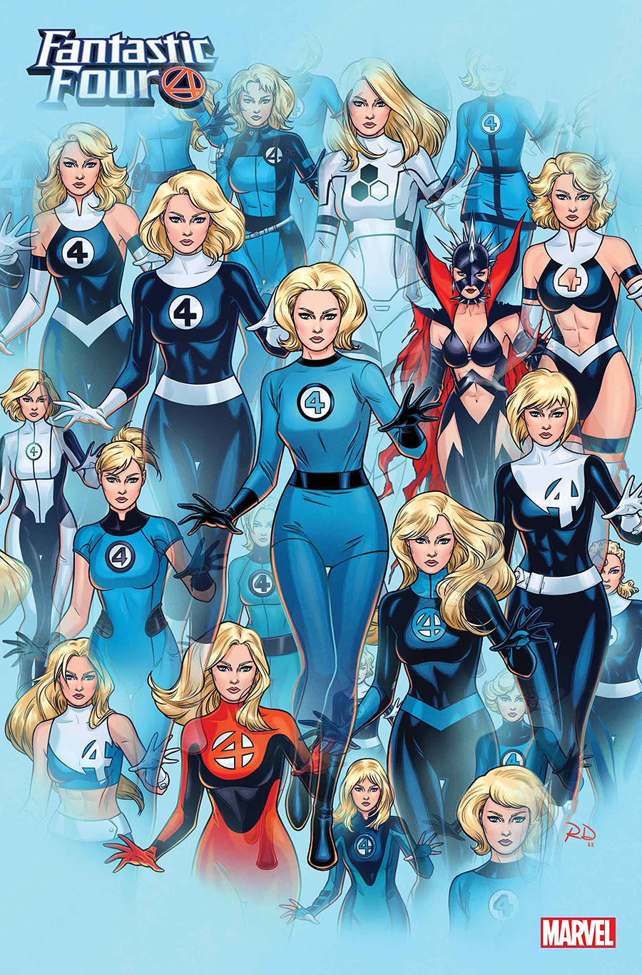 Fantastic Four Vol 6 #47 Cover C Variant Russell Dauterman Cover (A.X.E. Judgment Day Tie-In)