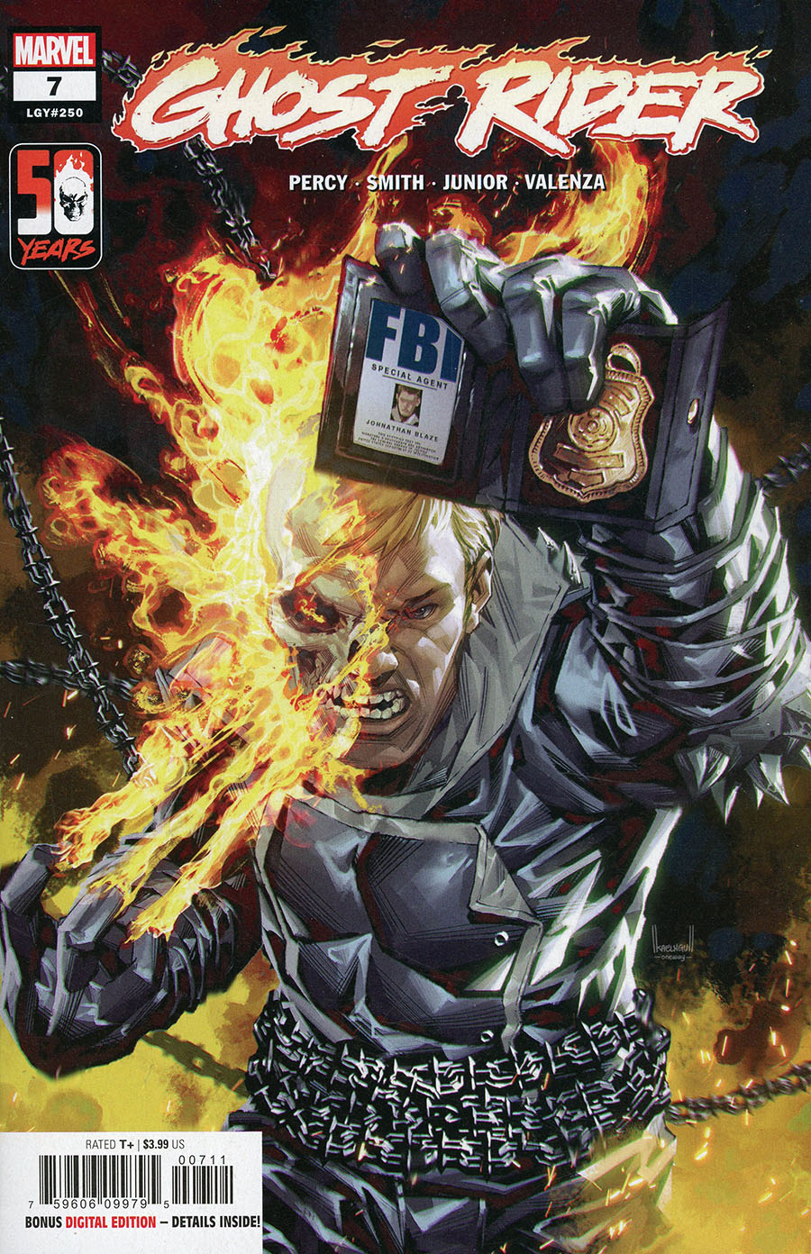 Ghost Rider Vol 9 #7 Cover A Regular Kael Ngu Cover