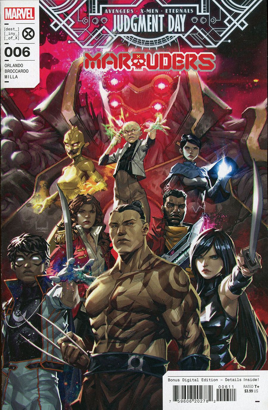 Marauders Vol 2 #6 (A.X.E. Judgment Day Tie-In)