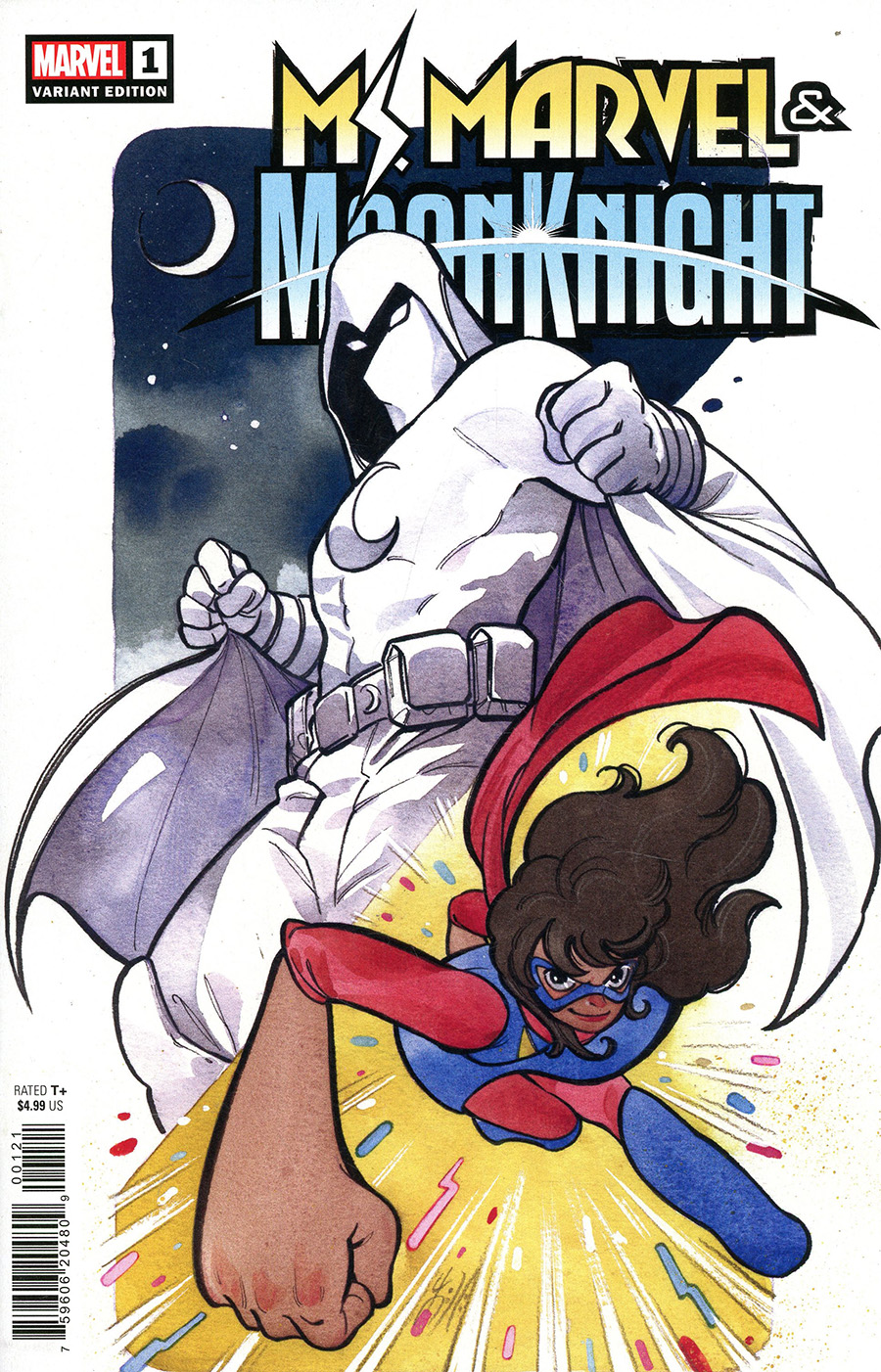 Ms Marvel And Moon Knight #1 (One Shot) Cover B Variant Peach Momoko Cover