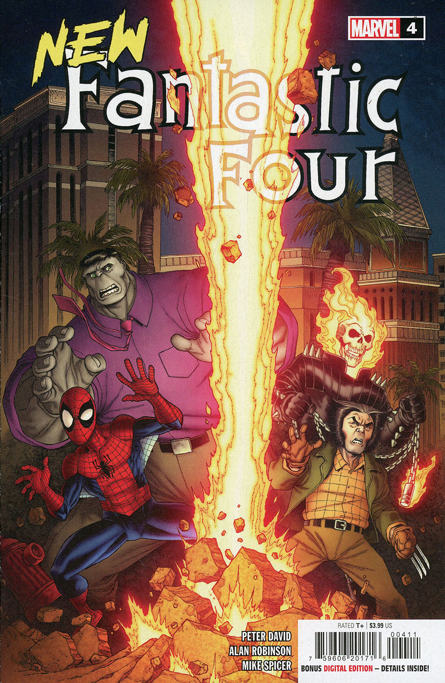 New Fantastic Four #4 Cover A Regular Alan Robinson Cover