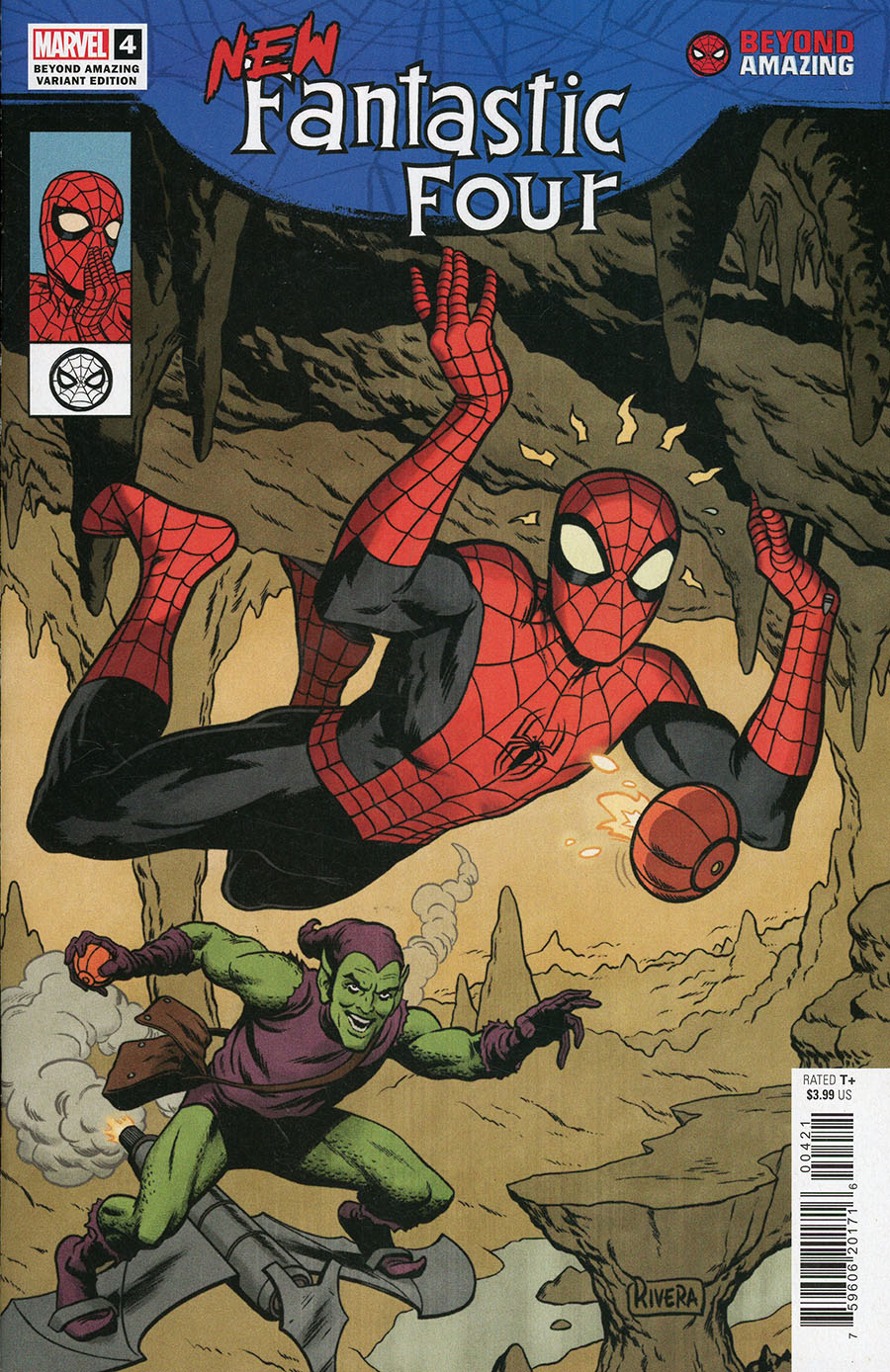 New Fantastic Four #4 Cover B Variant Paolo Rivera Beyond Amazing Spider-Man Cover