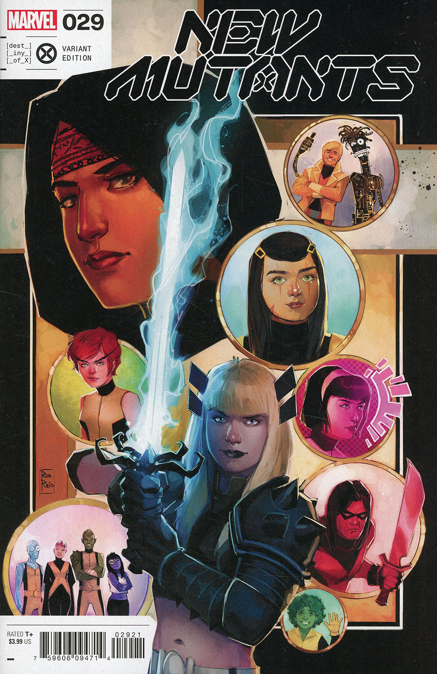 New Mutants Vol 4 #29 Cover B Variant Rod Reis Cover