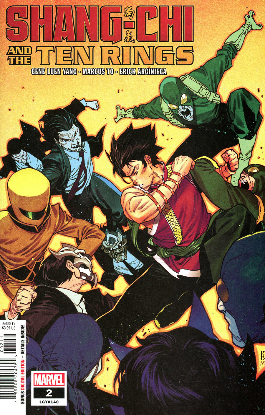 Shang-Chi And The Ten Rings #2 Cover A Regular Dike Ruan Cover