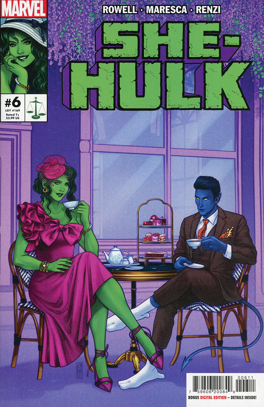 She-Hulk Vol 4 #6 Cover A Regular Jen Bartel Cover