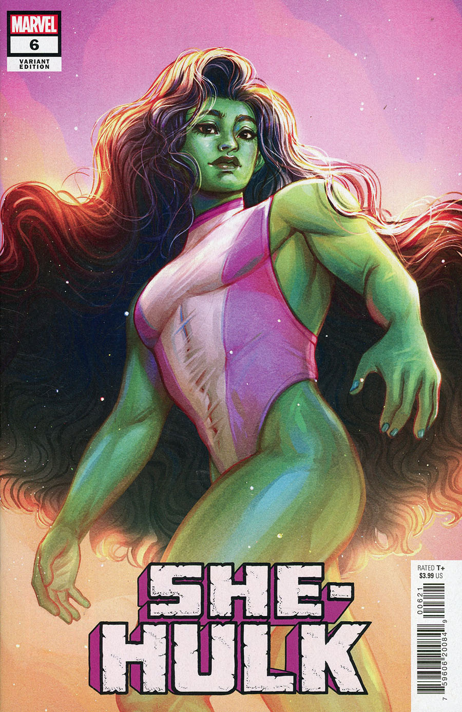 She-Hulk Vol 4 #6 Cover B Variant Ejiwa Edge Ebenebe Cover