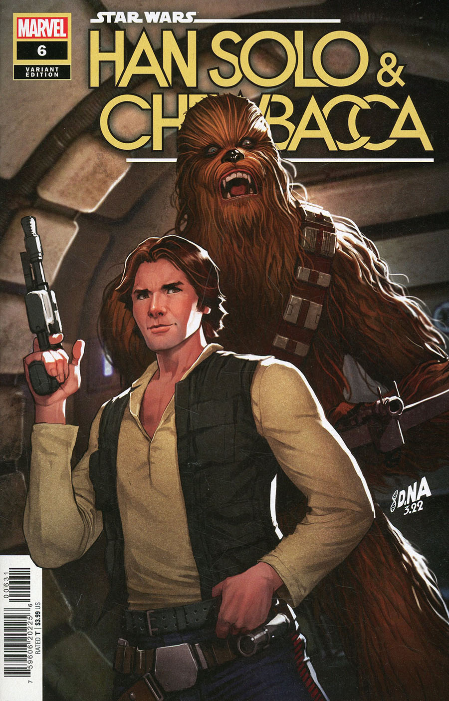 Star Wars Han Solo & Chewbacca #6 Cover C Variant David Nakayama Cover