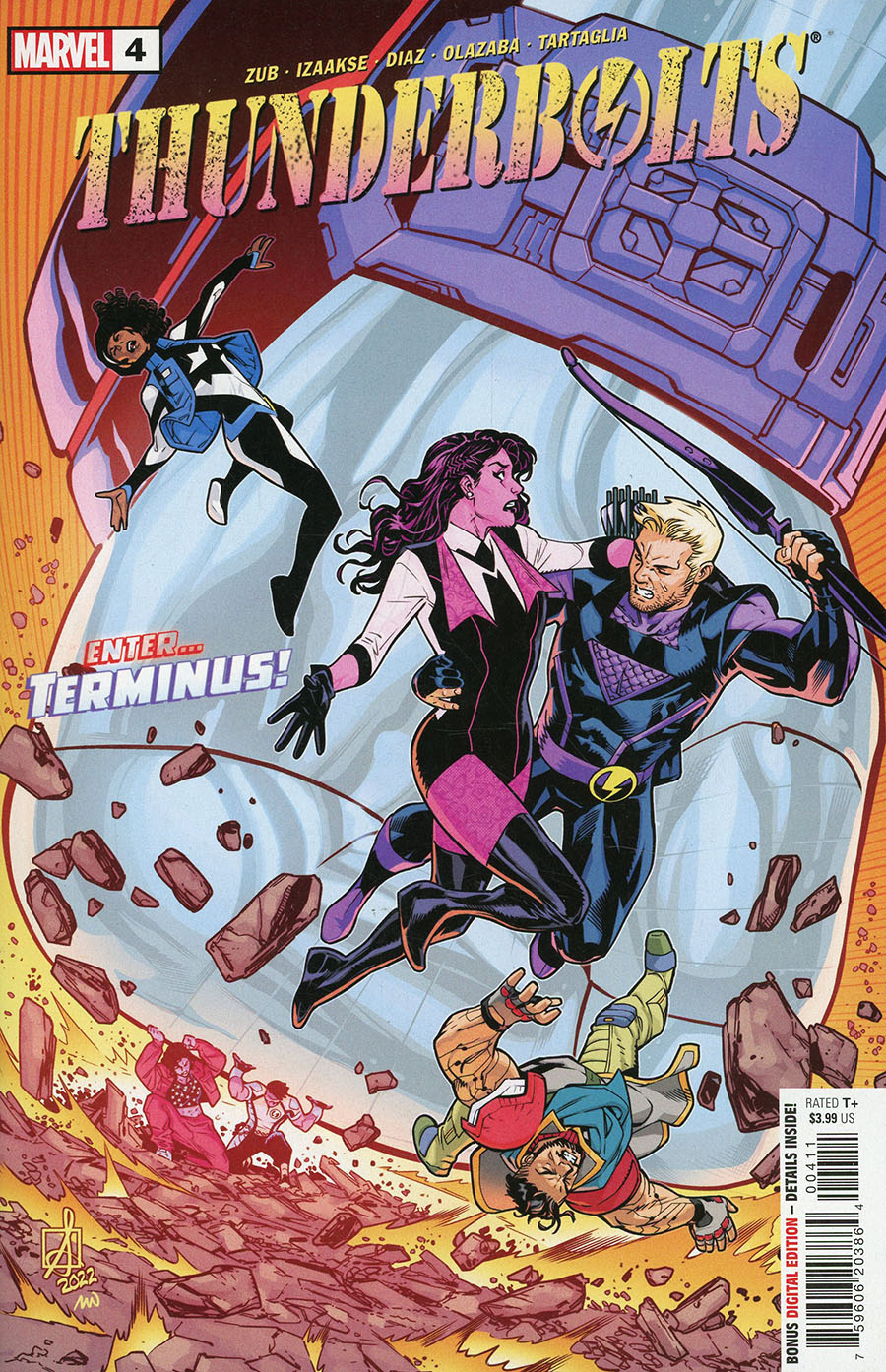 Thunderbolts Vol 4 #4 Cover A Regular Sean Izaakse Cover
