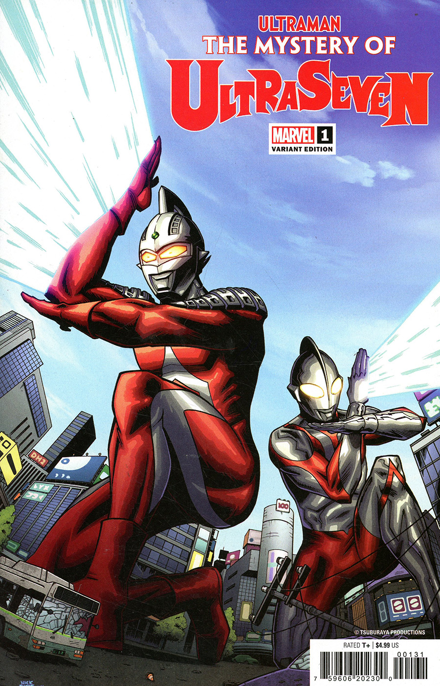 Ultraman Mystery Of Ultraseven #1 Cover C Variant Nick Roche Cover
