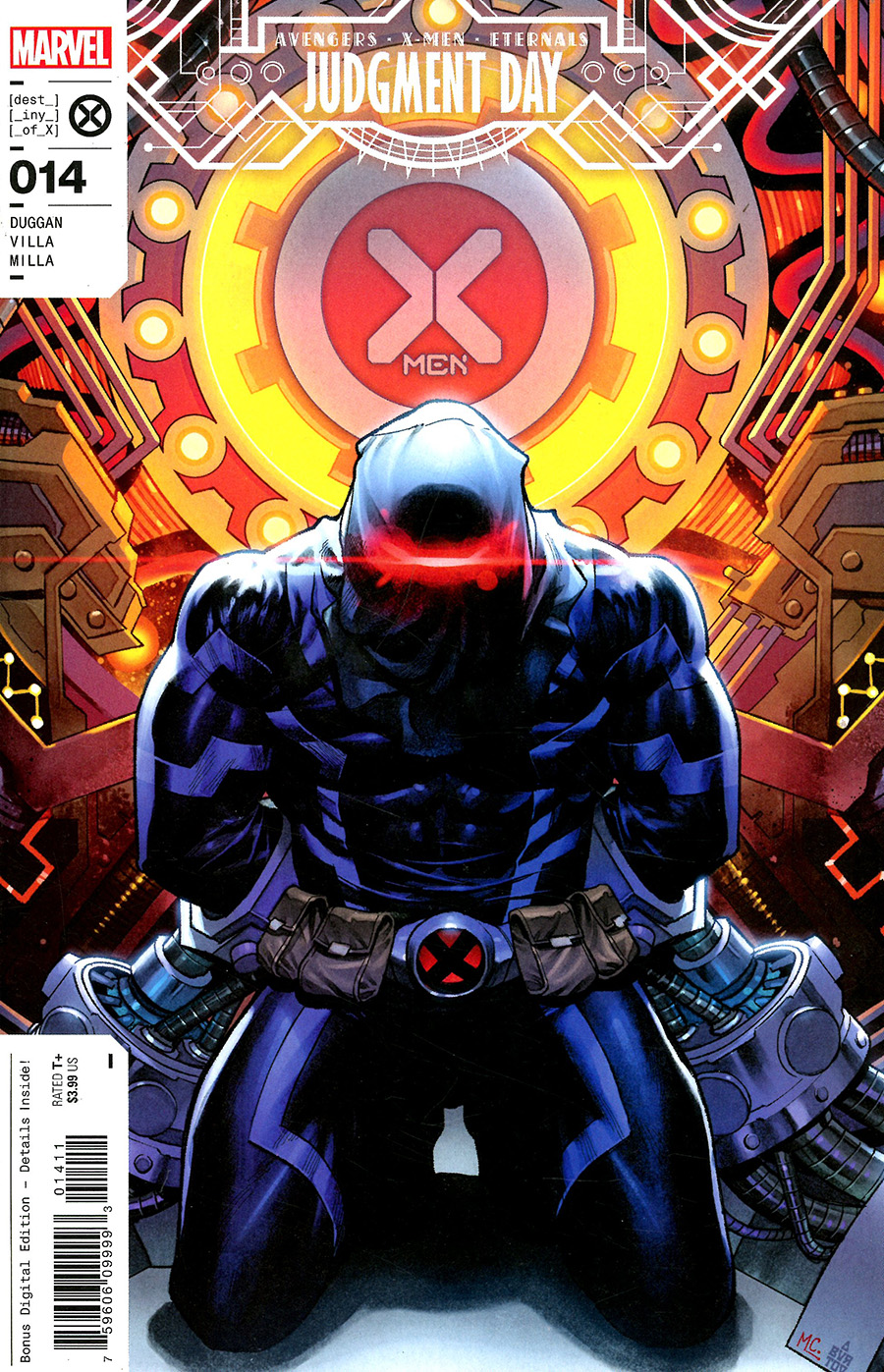 X-Men Vol 6 #14 Cover A Regular Martin Coccolo Cover (A.X.E. Judgment Day Tie-In)