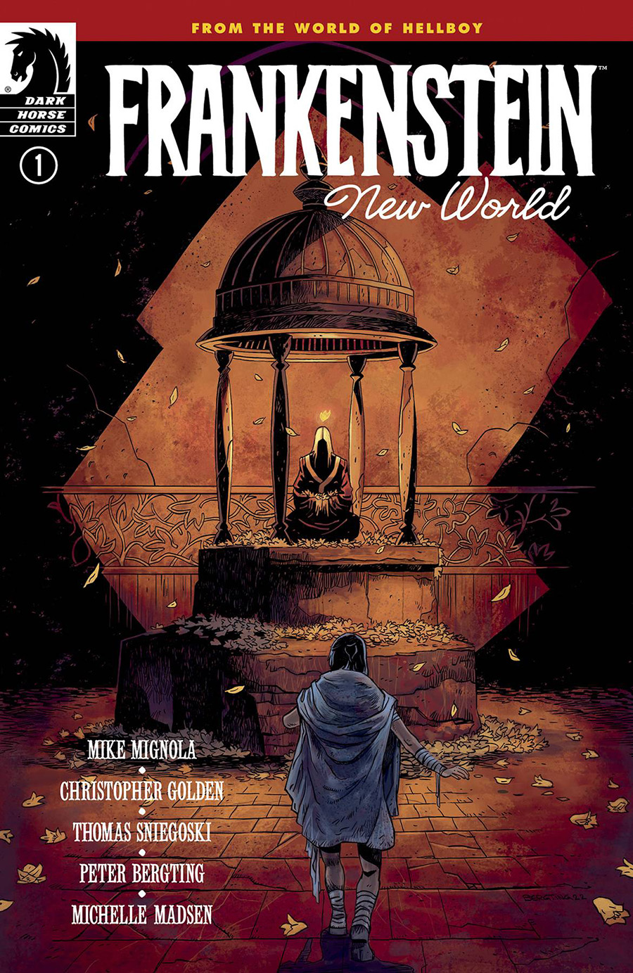 Frankenstein New World #1 Cover A Regular Peter Bergting Cover
