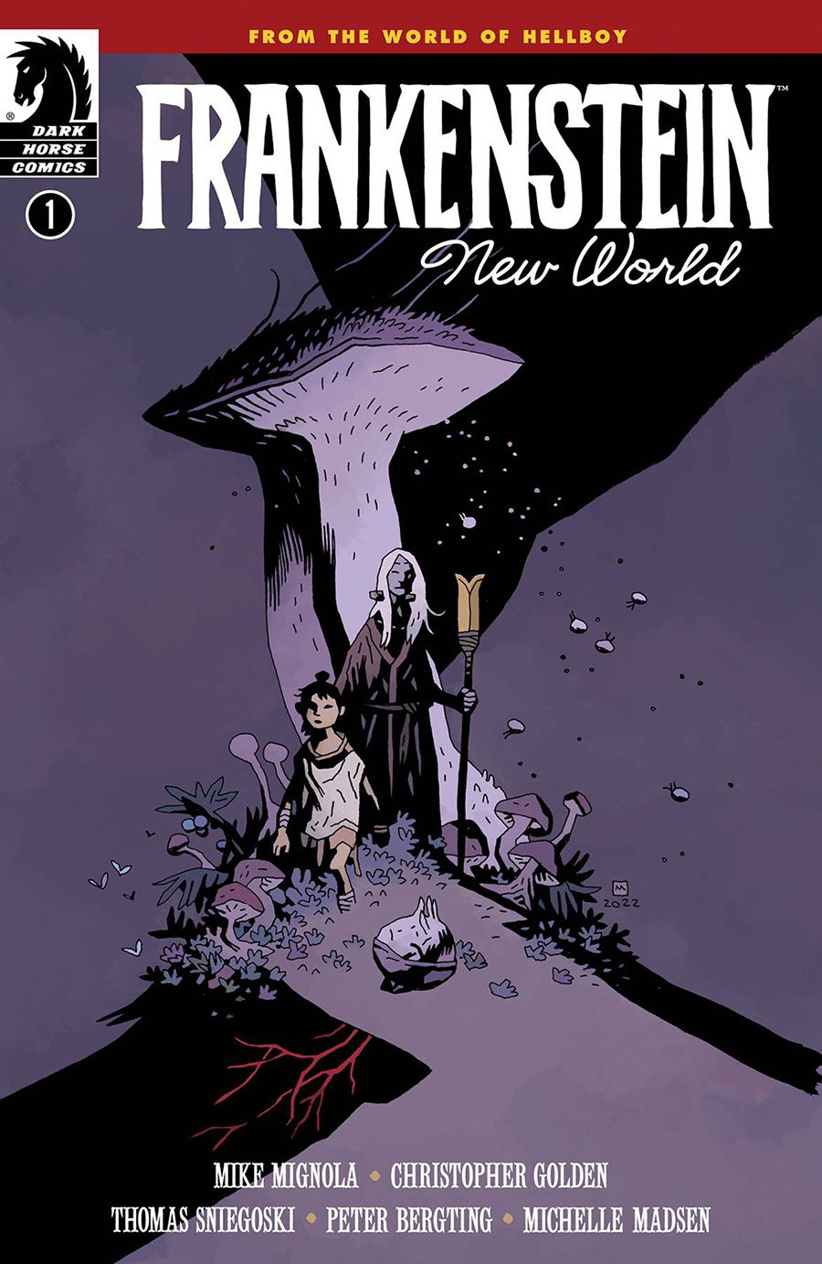 Frankenstein New World #1 Cover B Variant Mike Mignola Cover