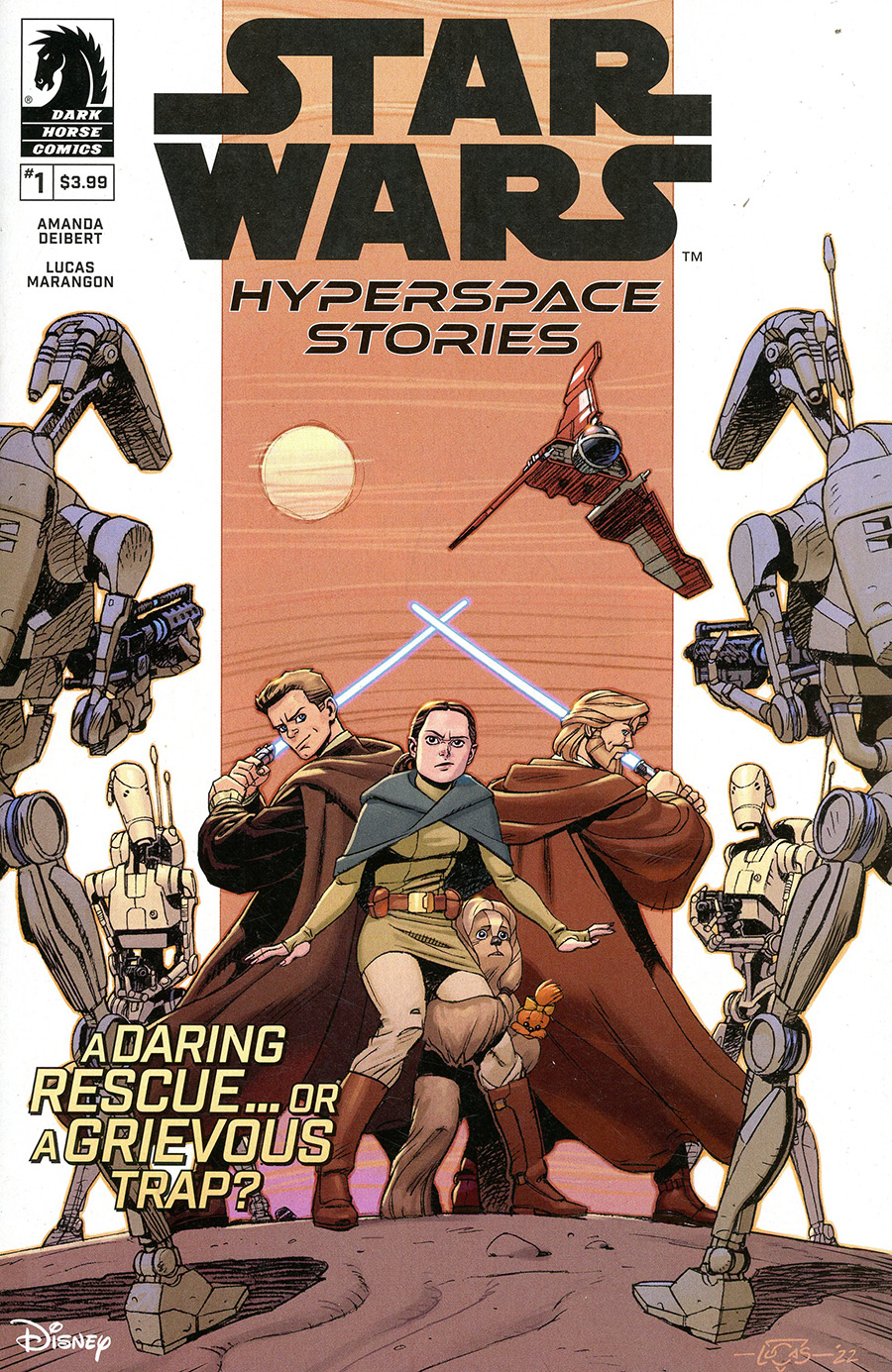 Star Wars Hyperspace Stories #1 Cover A Regular Lucas Marangon Cover