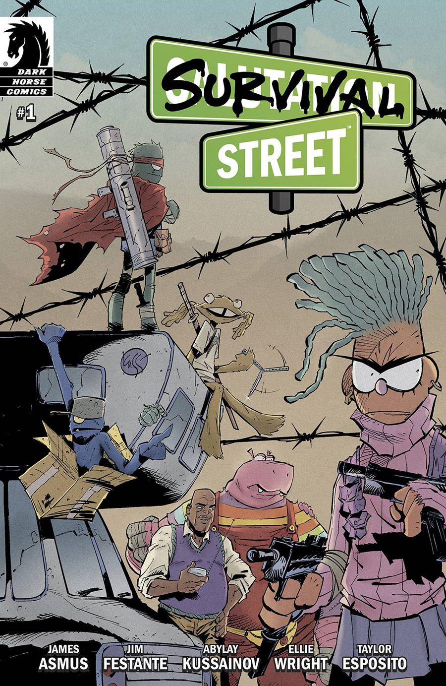 Survival Street #1 Cover A Regular Abylay Kussainov Cover (Limit 1 Per Customer)