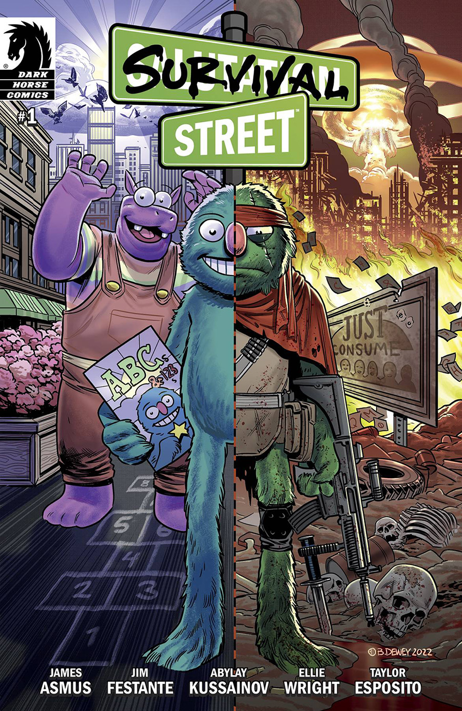 Survival Street #1 Cover B Variant Benjamin Dewey Cover (Limit 1 Per Customer)