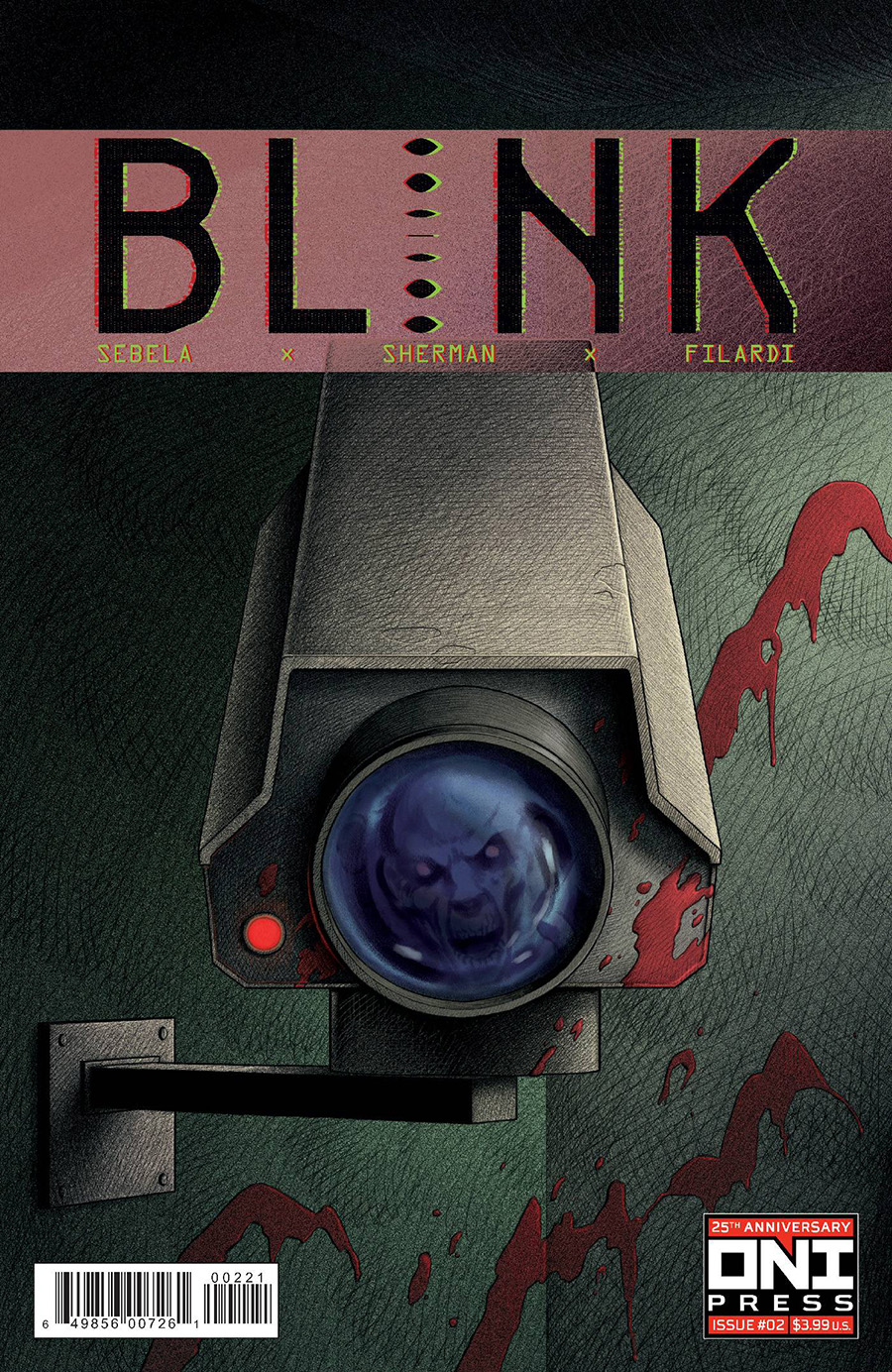 Blink (Oni Press) #2 Cover B Variant Malachi Ward Cover
