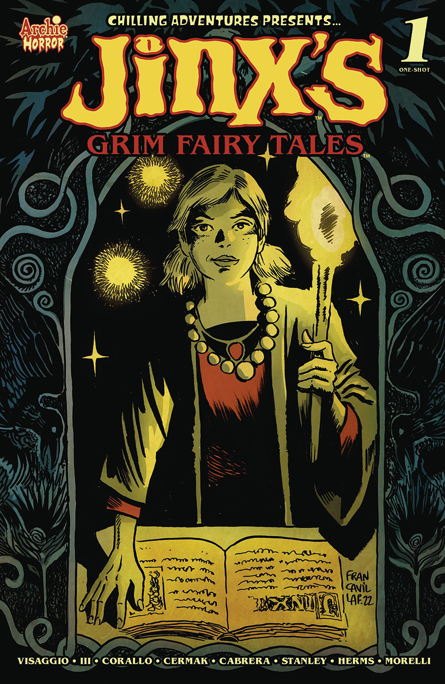 Chilling Adventures Presents Jinxs Grim Fairy Tales #1 (One Shot) Cover B Variant Francesco Francavilla Cover