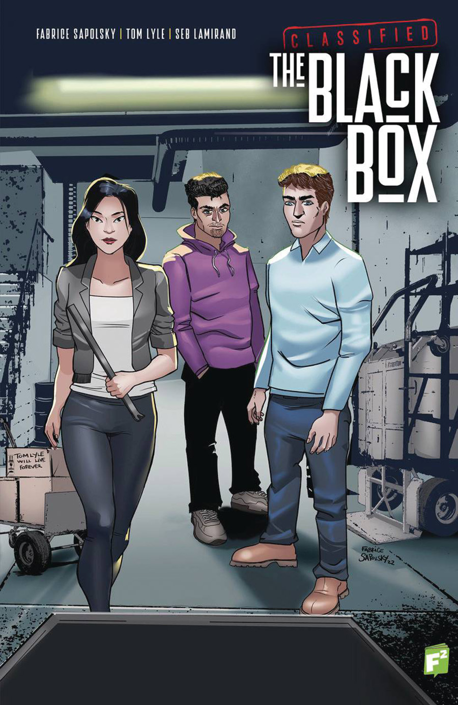 Classified Black Box #1 (One Shot) Cover B Variant Fabrice Sapolsky Cover