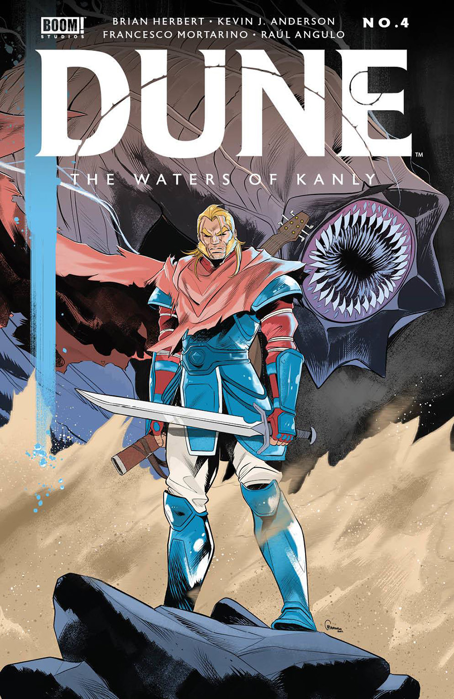 Dune The Waters Of Kanly #4 Cover C Variant Francesco Mortarino Reveal Cover