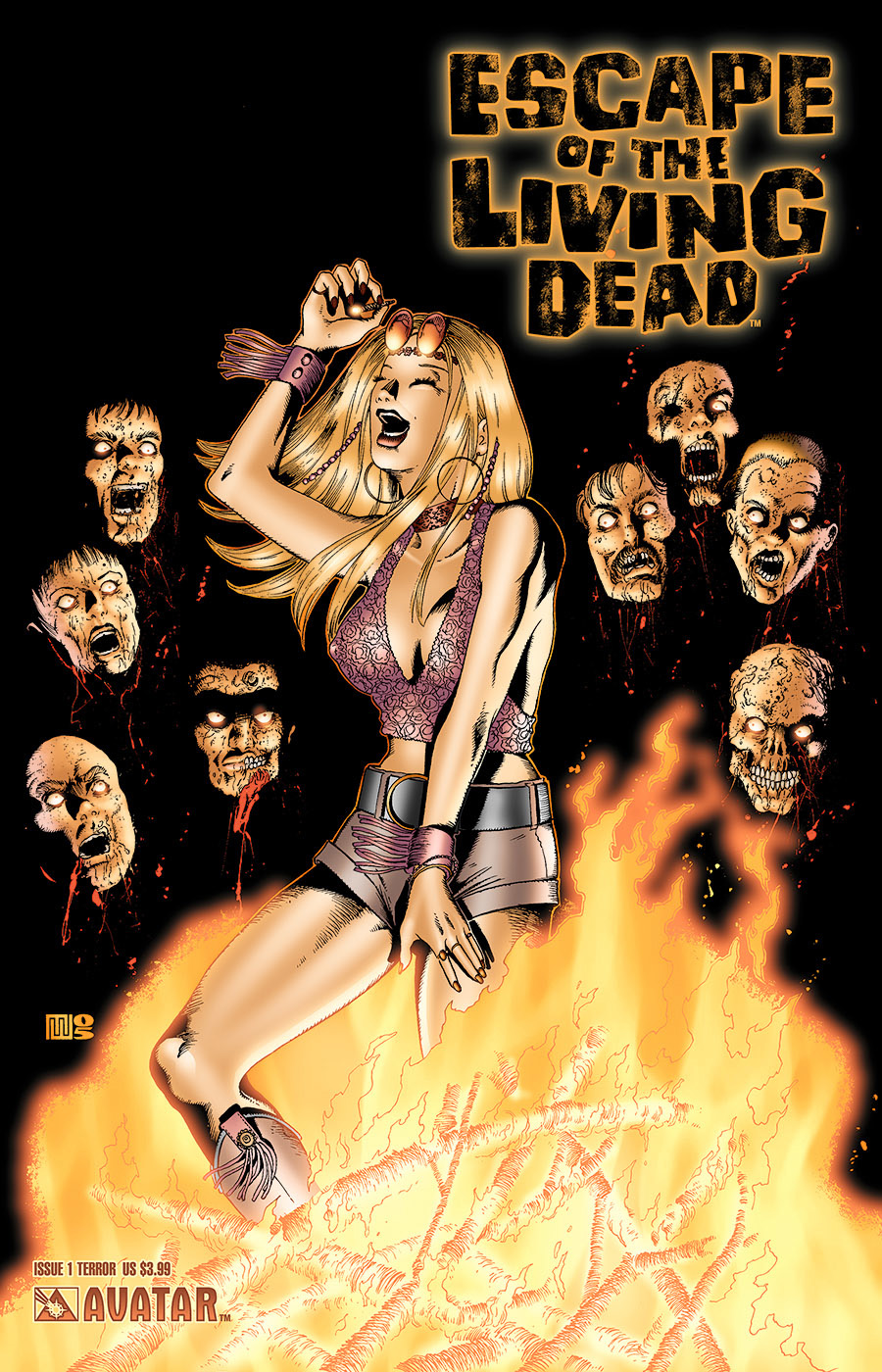 Escape Of The Living Dead #1-5 Terror Covers Bag Set (5-Count)