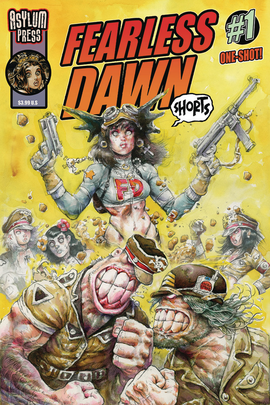 Fearless Dawn Shorts #1 (One Shot) Cover A Regular Steve Mannion Cover