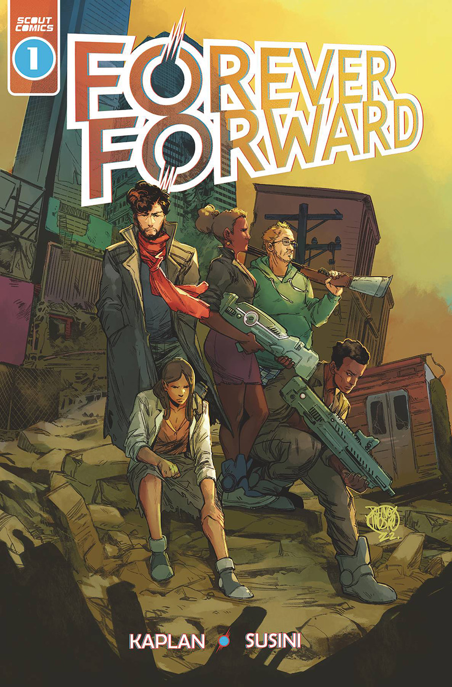 Forever Forward #1 Cover C Variant Jahnoy Lindsay Cover