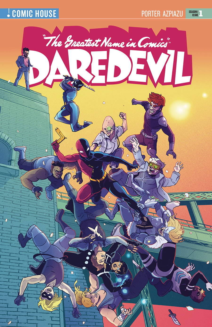 Greatest Name In Comics Daredevil Season 1 #1 Cover A Regular Stefan Tosheff Cover