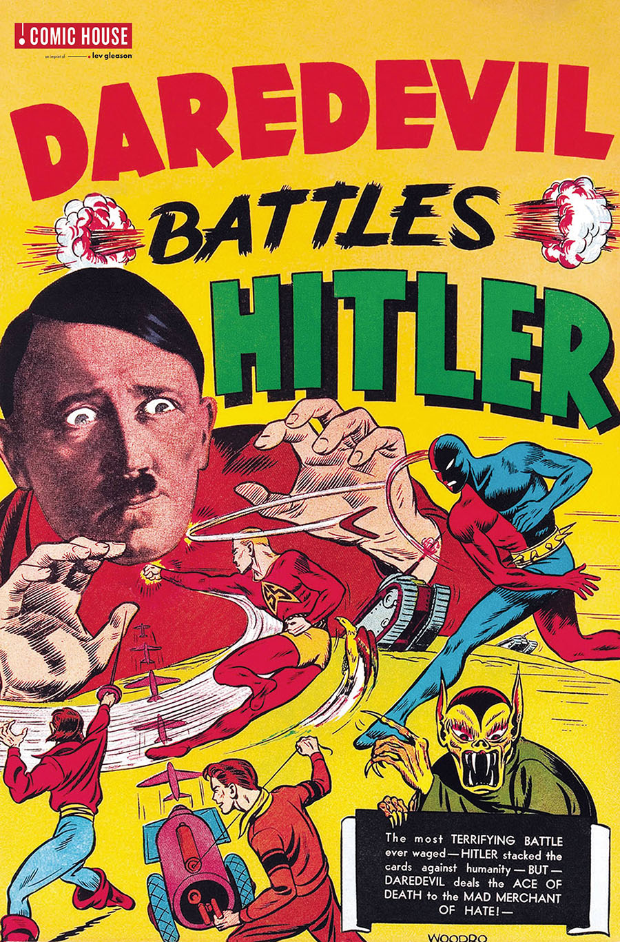 Greatest Name In Comics Daredevil Battles Hitler TP